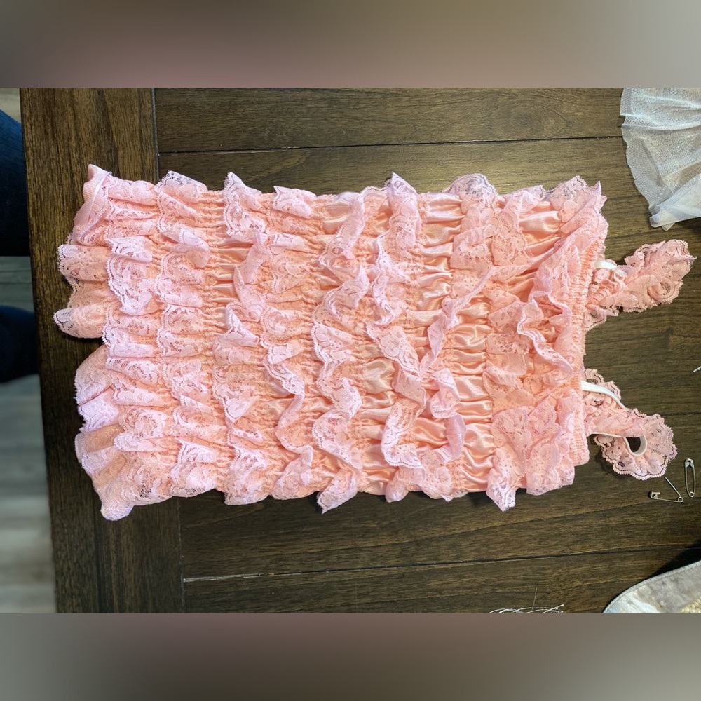 Ruffle romper
